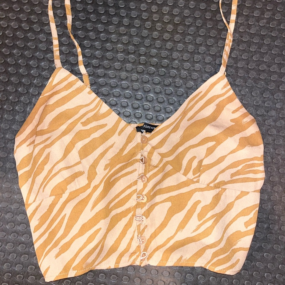 Cropped tank top